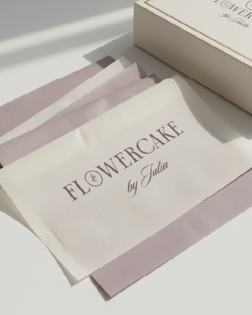 Verpackungspapier Flowercake